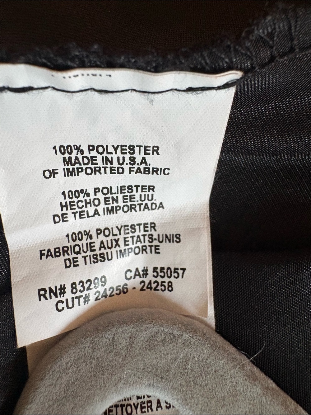 bebe Black Satin Dress - Picture 6 of 7